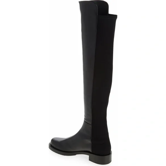 Stuart Weitzman 5050 Bold Over the Knee Boot Black